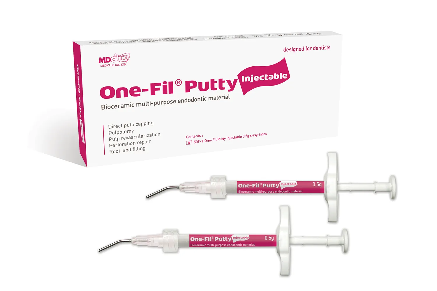 one-fil putty injectable mediclus